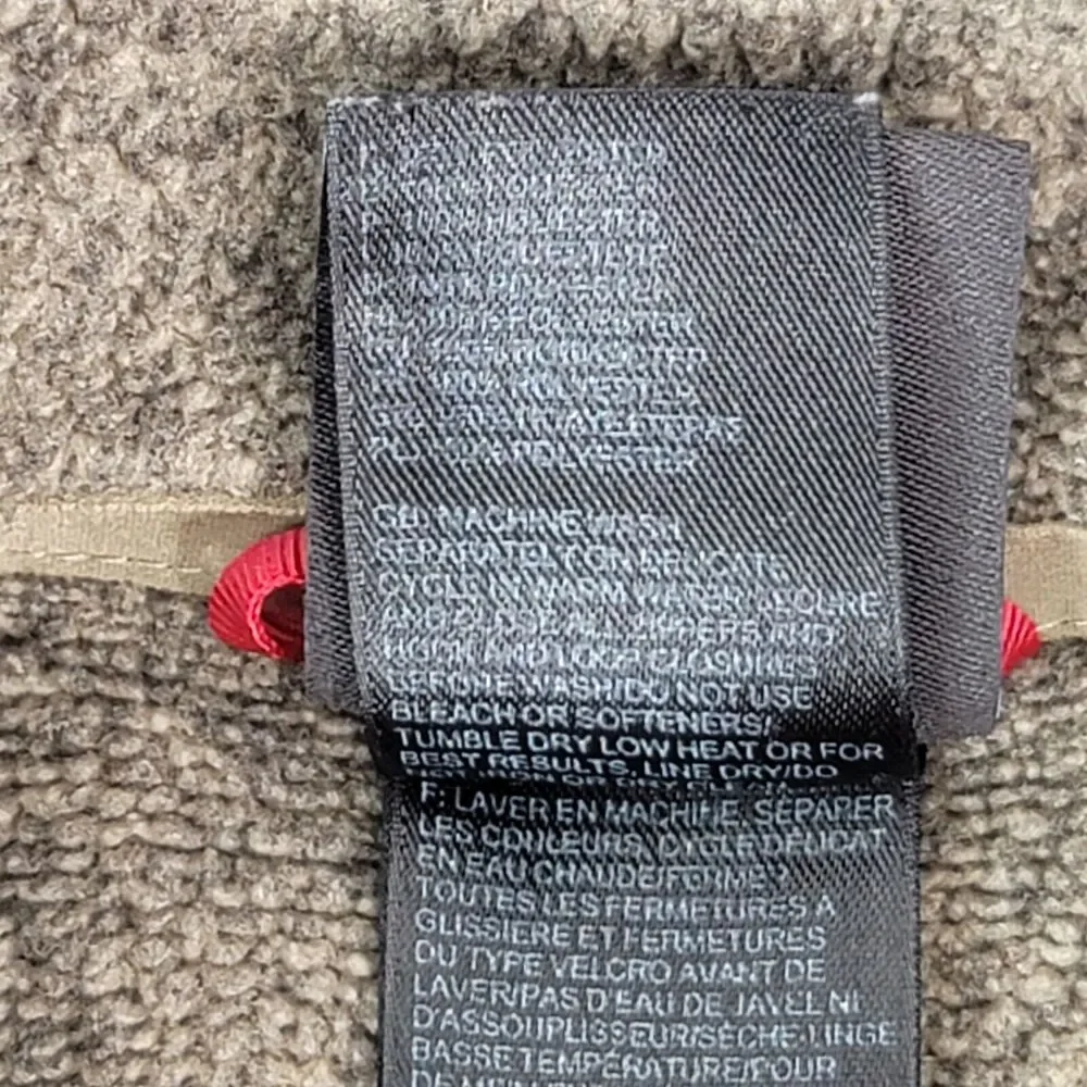 The North Face Sweater Mens M Brown Fleece Pullover Quarter Zip Gorpcore Outdoor
